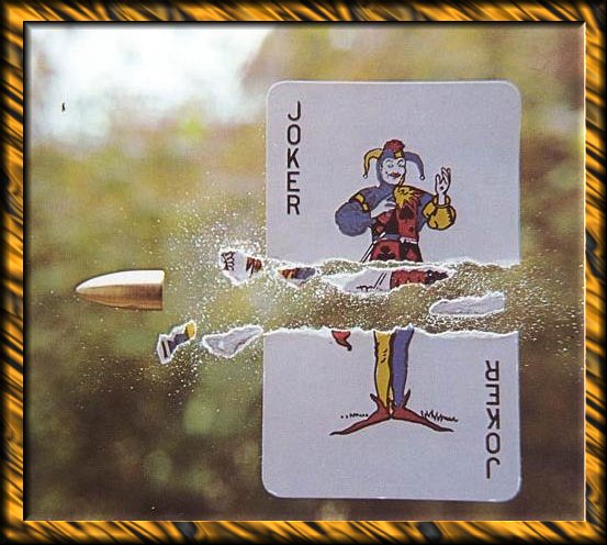 Joker Shot - Shooting Cards at 1000 Yards